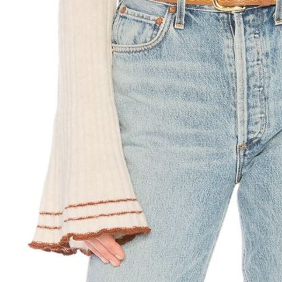 NWT FREE PEOPLE May Morning Pullover Sweater - Picture 4 of 5